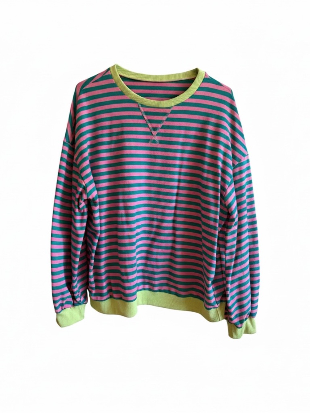 Oversized Slouchy Crewneck Sweatshirt Sz L
